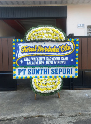 Papan Bunga Duka di Pagenjahan